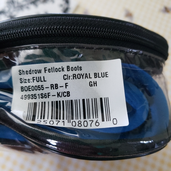 Shedrow fetlock boots size full - Picture 2 of 3